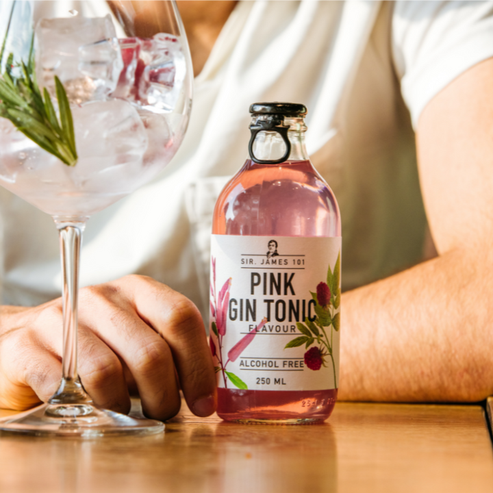 Sir James 101 Pink Gin & Tonic | 4-pack