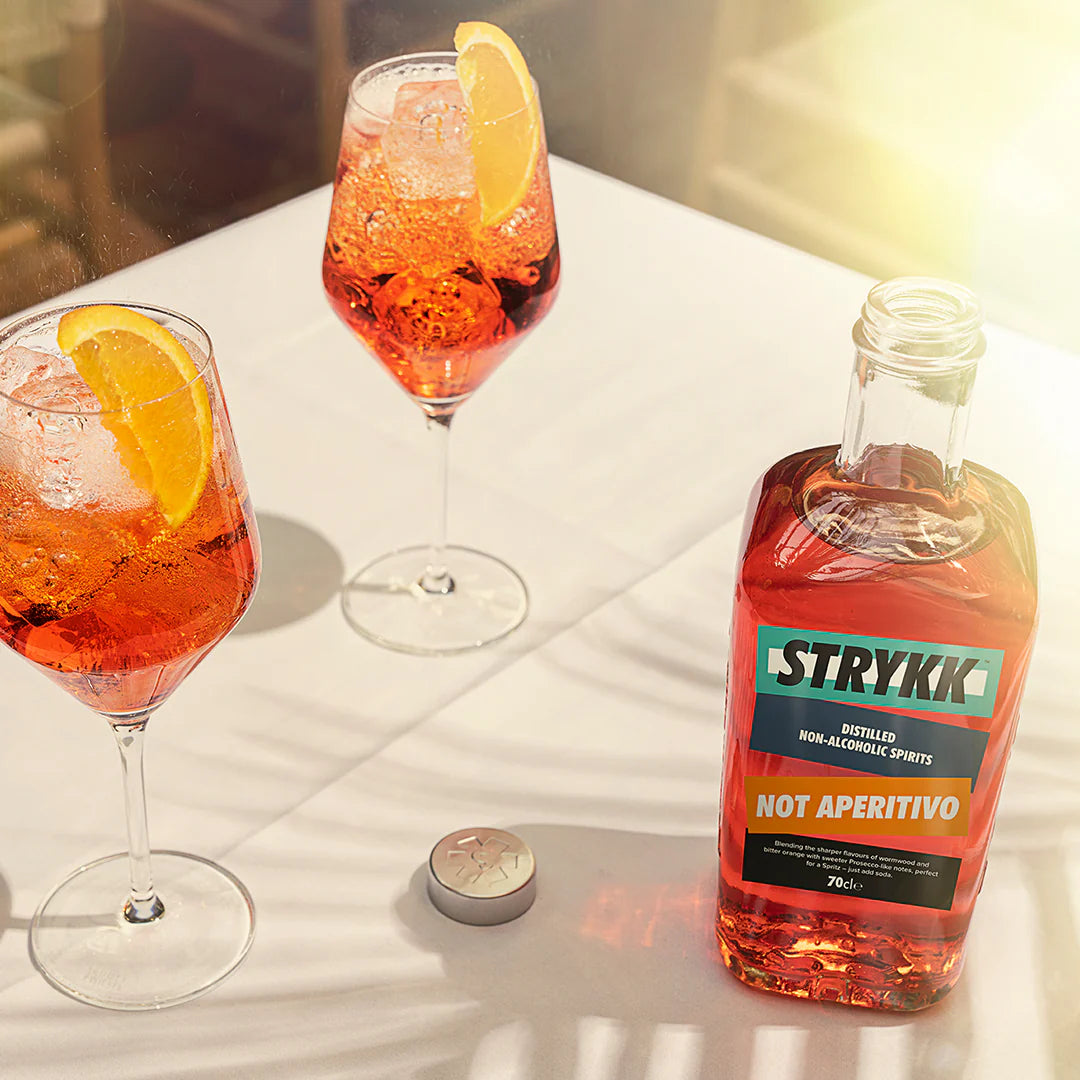 Introducing Strykk Not Aperitivo Spritz: A Sophisticated Mocktail Experience