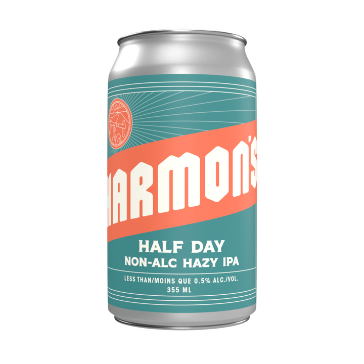 Harmon's Half-Day Non-Alc Hazy IPA| 4-pack