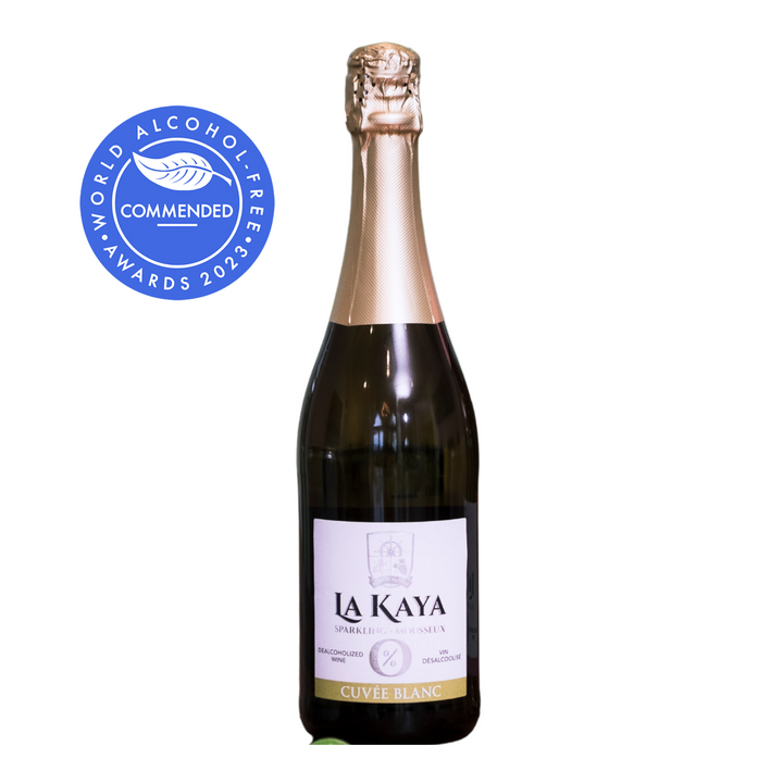La Kaya Sparkling Cuveé Blanc 750 ml - Non Alcoholic Wine
