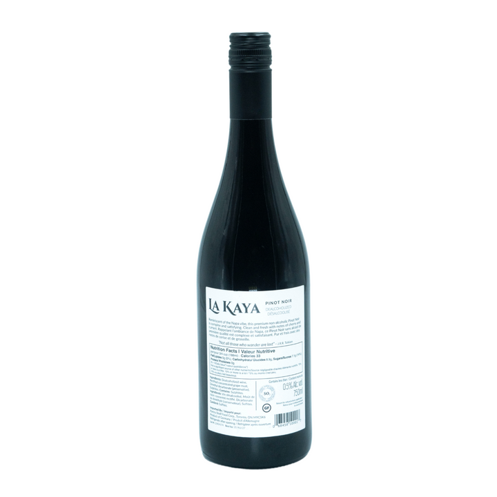 La Kaya Pinot Noir 750ml - Non Alcoholic Red Wine