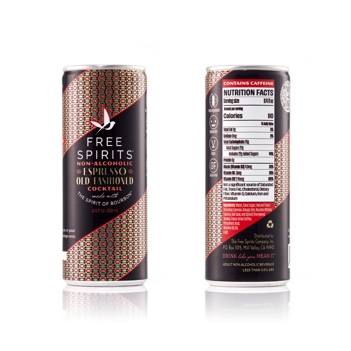 Free Spirits Espresso Old Fashioned 250 ml | 4 Pack