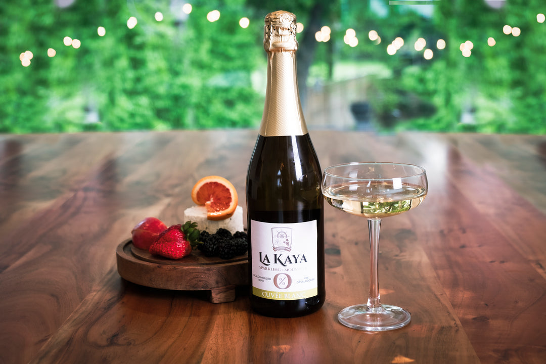 La Kaya Sparkling Cuveé Blanc 750 ml - Non Alcoholic Wine