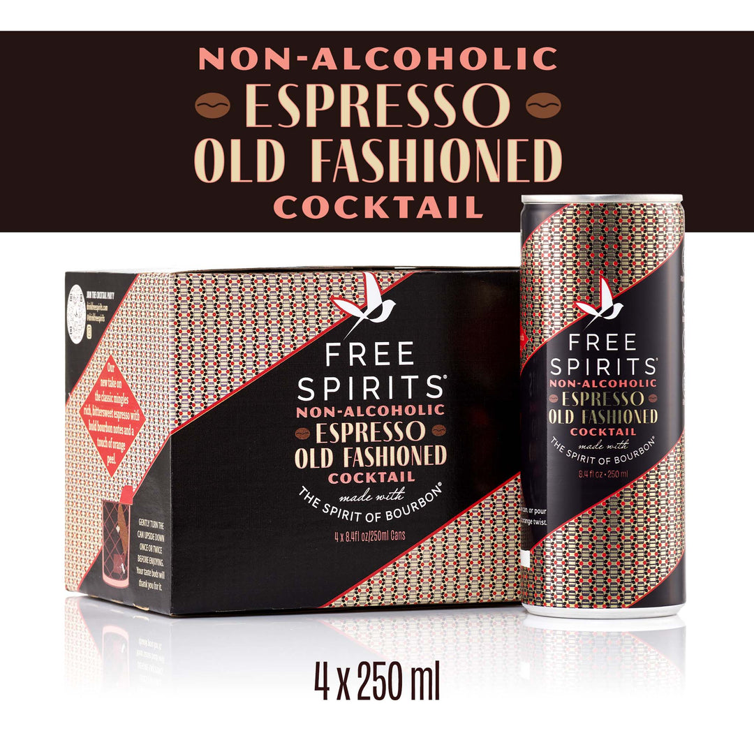 Free Spirits Espresso Old Fashioned 250 ml | 4 Pack