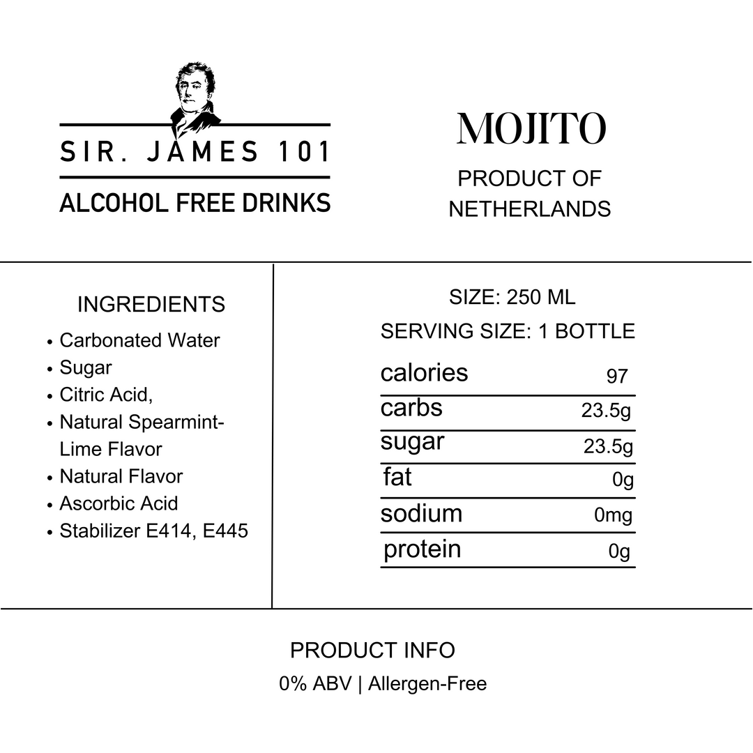 Sir James 101 Mojito | 4-pack