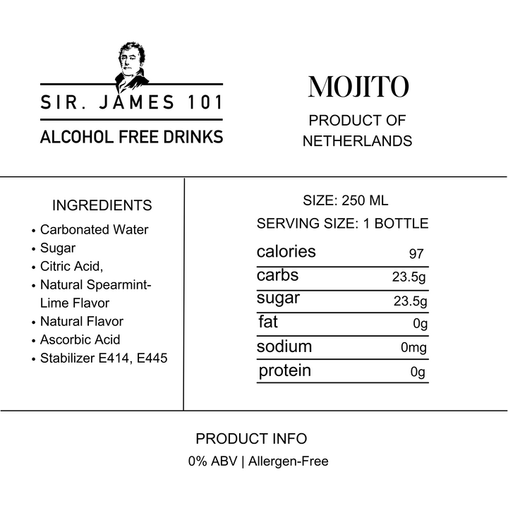 Sir James 101 Mojito | 4-pack