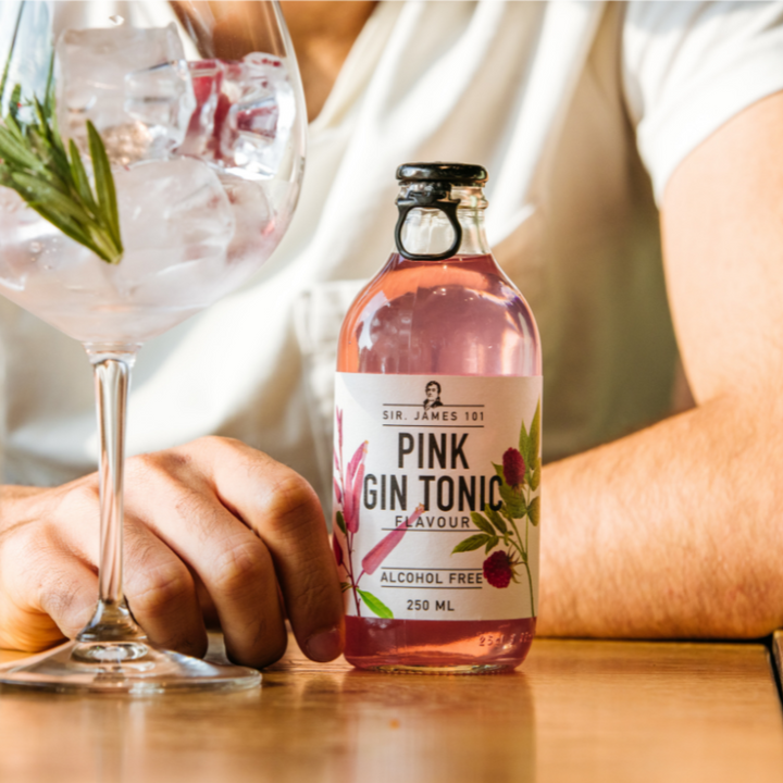 Sir James 101 Pink Gin Tonic | 4-pack