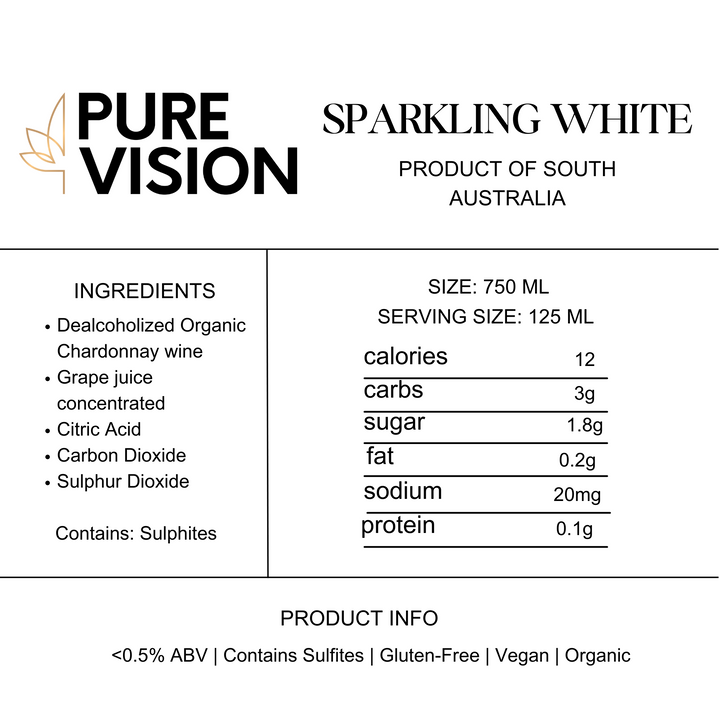 Pure Vision Zero Sparkling White