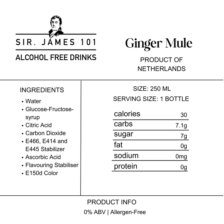 Sir James 101 Ginger Mule | 4-Pack