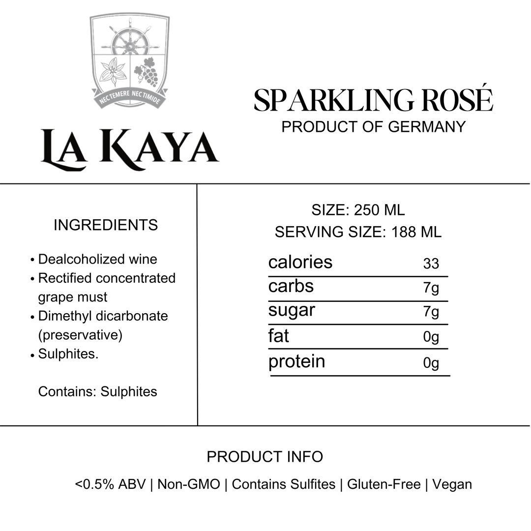 La Kaya Sparkling Rosé - 250ml Single Serve Can | 4-pack