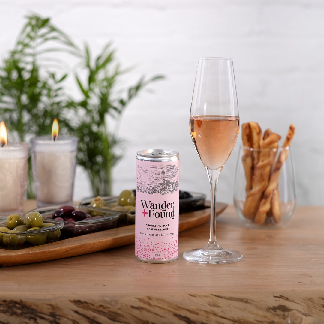 Wander + Found Sparkling Rosé - Single Serve Can | 4-pack