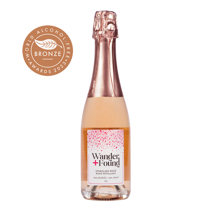 Wander + Found Sparkling Rosé - 1/2 Bottle