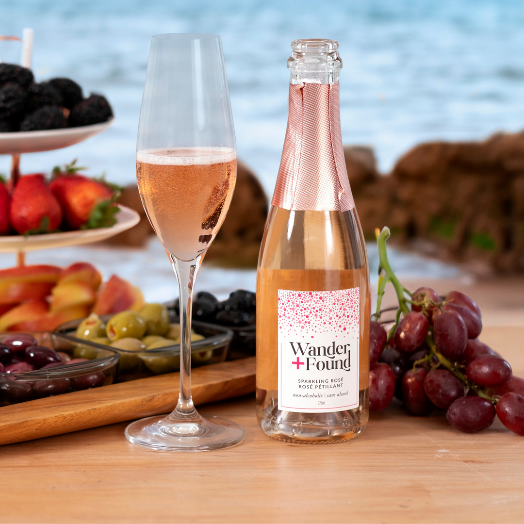 Wander + Found Sparkling Rosé - 1/2 Bottle