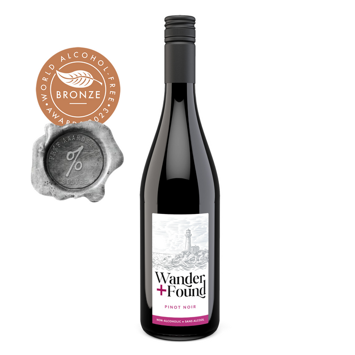 Wander+Found Pinot Noir 750mL - Non Alcoholic Red Wine