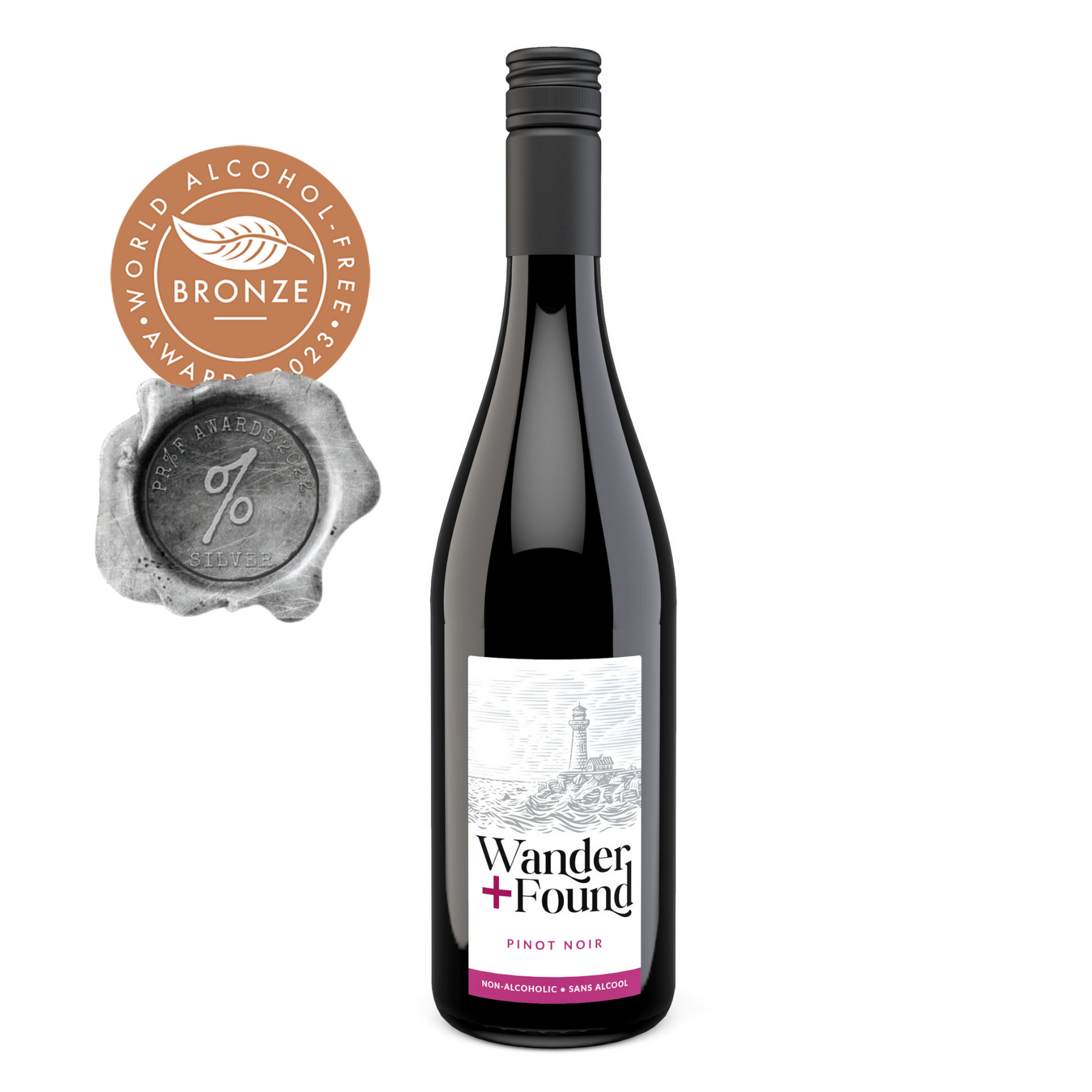 Best Pinot Noir Wine - Wander Found Dealcoholized Red wine – PSAlcoholFree